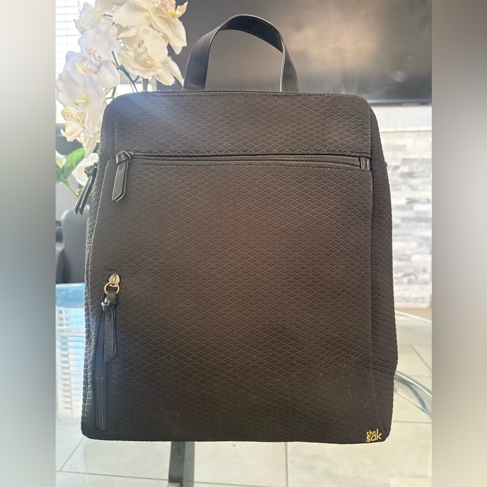 The Sak Textured Black Backpack